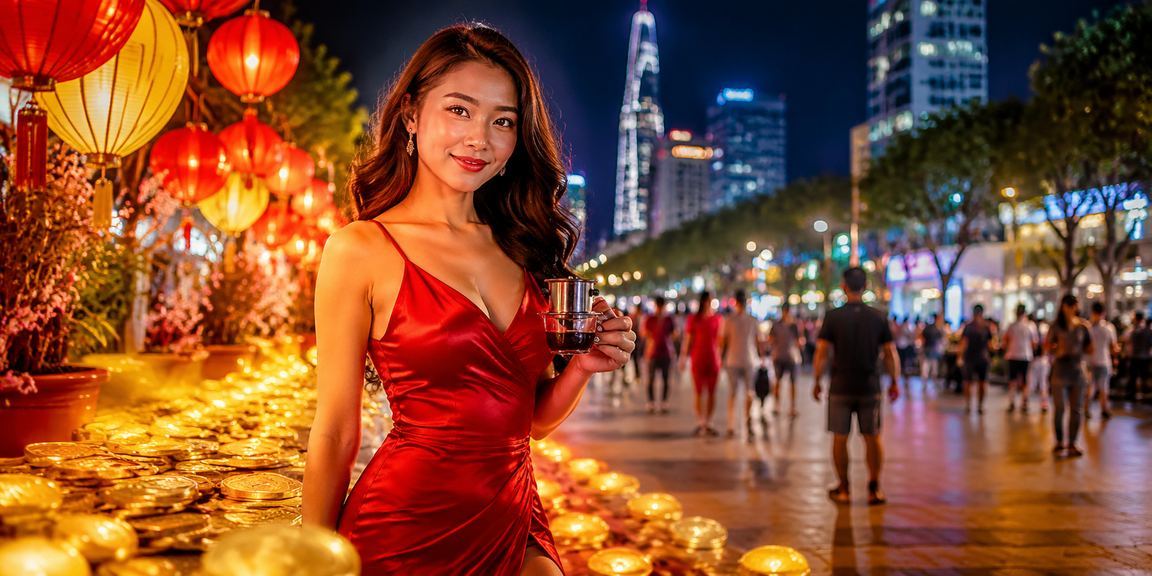 Người dùng TP.HCM sử dụng ứng dụng cá cược ttxs trên điện thoại bên ly cà phê